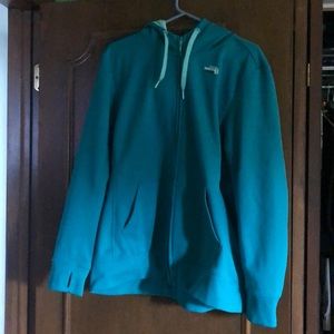 Women’s north face sweatshirt, full zip